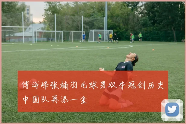 傅海峰张楠羽毛球男双夺冠创历史中国队再添一金